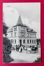 AK AUMA in Thüringen um 1907 Kaiserliches Postamt mit Pferdekutsche   ( 164933
