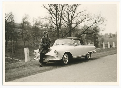 Auto union 1000 dkw frau - union,