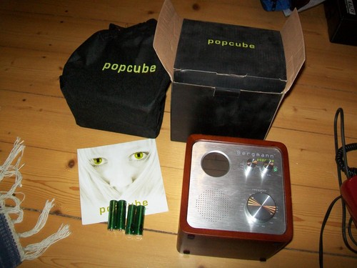 Bergmann popcube retro radio - popcube,