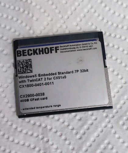 Beckhoff memory card gb - , 40