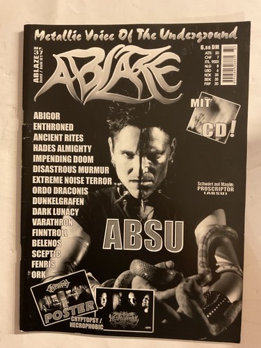 Ablaze 2001 black metal - ablaze,