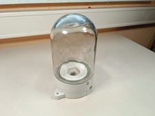 Große DDR Glaskolbenlampe