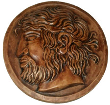 Wandbild aus GIPS, Relief