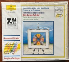CD Mussorgsky Bizet Deutsche Grammophon Sampler mit Katalog originalverpackt