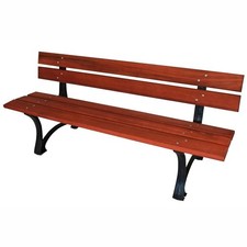 Gartenbank 4-Sitzer Gusseisen