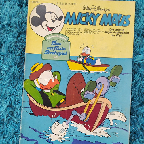 Walt disney micky maus heft - micky,