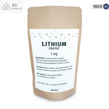 Lithium Orotat capsules  liposomal 1 mg produced in the EU