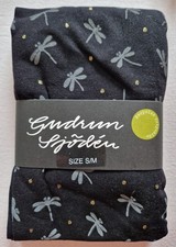 GUDRUN SJÖDEN Strumpfhose DRAGONFLY Schwarz Gr. S-M