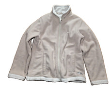 Polar Dreams Tchibo Jacke kuschelig mit Teddy gefüttert beige melange - Gr.34/36