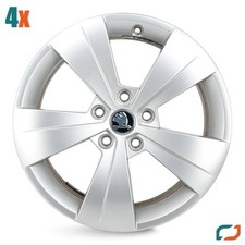 4x Alufelgen Original Skoda