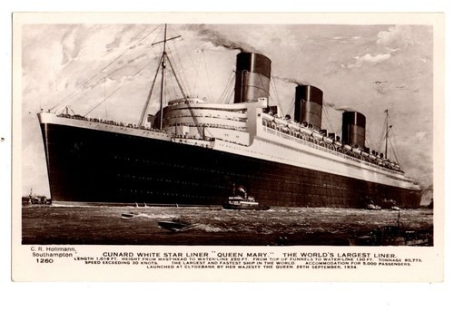 Versand cunard white star - cunard,