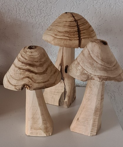 Deko holz pilz - holz,