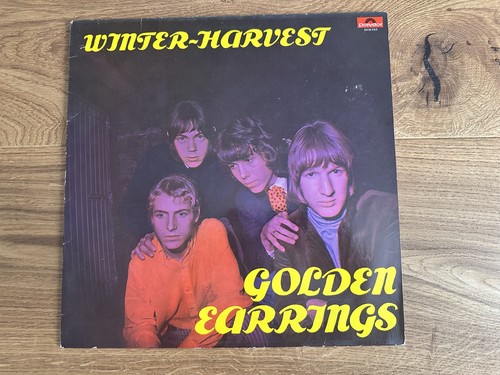 Golden earrings winter harvest - golden, winter-harvest