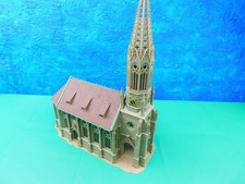 F15 Vollmer H0 Gebäude Kirche Stadtkirche Stuttgart ca 30x12x34cm fertig gebaut