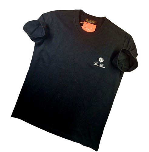 Loro flaches shirt - flaches, schwarz