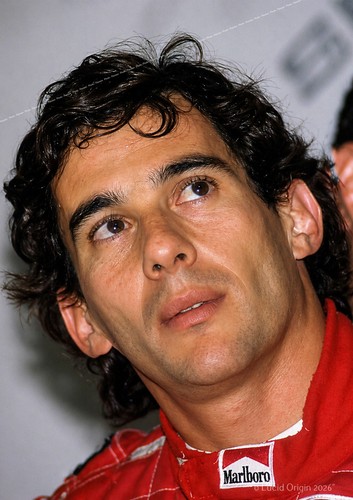 Poster ayrton senna - a4, formel