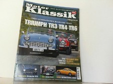 Motor Klassik. Heft 11/2005. Mit Themen u.a.: Dre Generationen Roadster Spass Tr