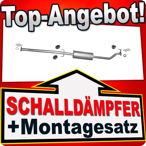 Mittelschalldämpfer für