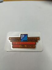 Aufkleber Vespa Händlerschild