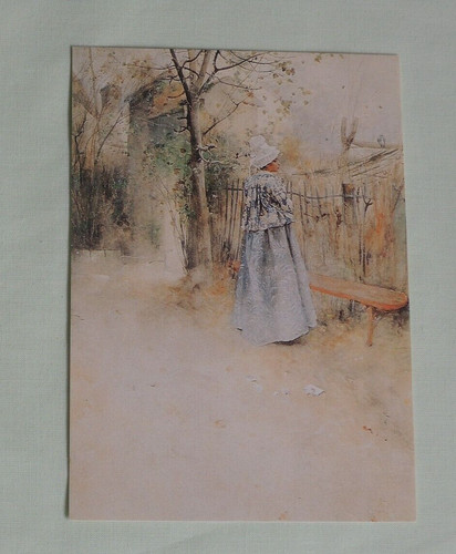 Postkarten carl larsson - 1x,