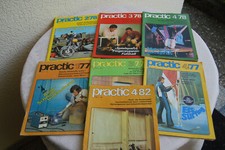 DDR Zeitschrift 7 Hefte PRACTIC  2-4/78, 1,3,4/77, 4/82 akzeptaSelbstbautechnik