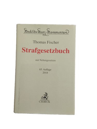 Fischer strafgesetzbuch - fischer,