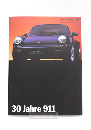 Porsche broschüre prospekt - broschüre,