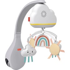 Fisher-Price Babybett Regenbogen-Mobile und Spieluhr