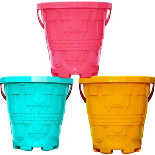 Sandspieleimer 3er pack strand - sandspieleimer,