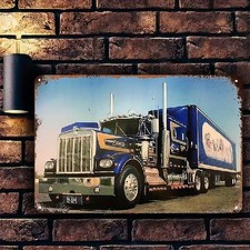 Blechschild kenworth truck - kenworth,