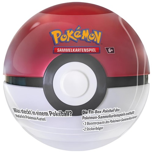 Pokemon pokeball tin box 3 - box, (3