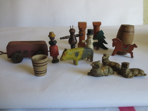 Alte holzfiguren 1940 deko - alte, um