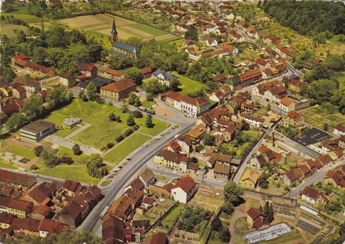 Wallerfangen 1963 luftbild - wallerfangen,