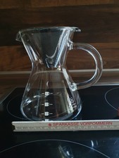 Pour Over Kaffeebereiter mit Dauerfilter - Kaffeezubereiter Kaffeekanne Karaffe
