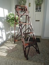 BIBLIOTHEKSLEITER im Hatherley-Stil England ca. 1940