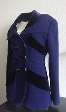 Original CHANEL Doppelreihiger Wollblazer/ Jacke Vintage Gr. L