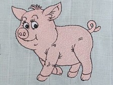 Schweinchen stickdatei - schweinchen,