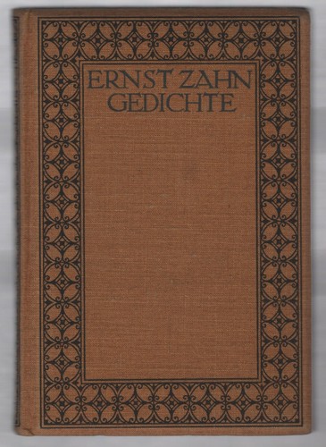 Ernst zahn gedichte - ,
