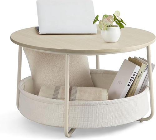 Vasagle couchtisch rund tisch - vasagle,