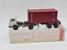 Wiking Modell H0 1:87 Mercedes Stahl- Containersattelzug CTI in OVP - (34)