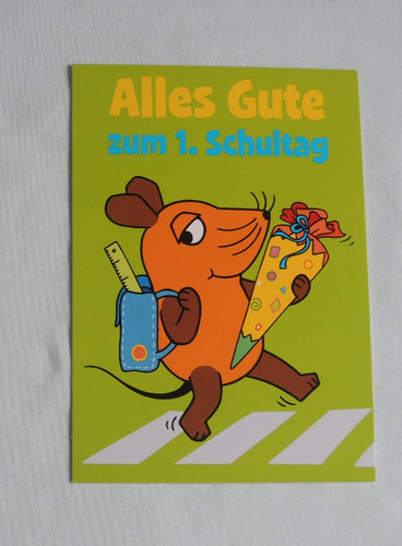 Postkarten die sendung mit - 1x,