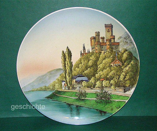 Grosser mettlach teller - grosser, mettlach-teller