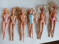 5er Konvolut Vintage Barbie