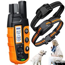 Elektrisches Hundetrainingshalsband Erziehungshalsband Ferntrainer Wasserdicht