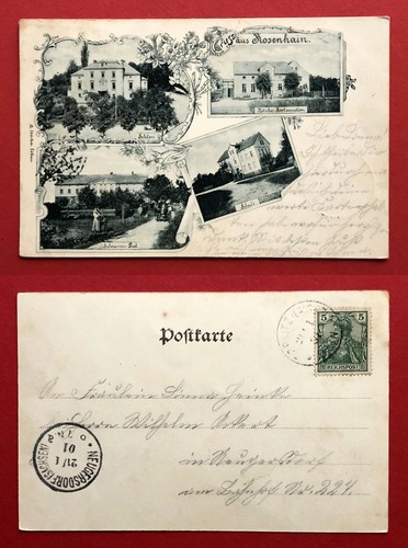 Rosenhain bei löbau - rosenhain, 1901
