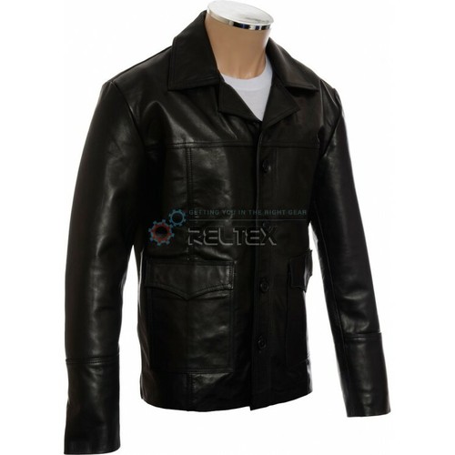 Hitman leder biker jacke eu52 - hitman,