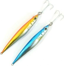 "MPM" 2 St. 3D Holo-Pilker 150 gr für Ostsee/Norwegen-Dorschpilker Kunstköder