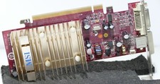 MSI RX1550-TD128EH Grafikkarte / PCI-Express / 128MB DDR2 / DVI, TV-Out / passiv