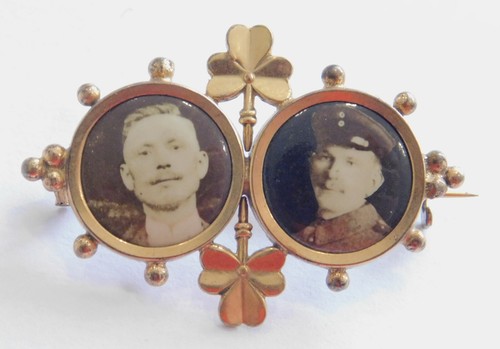 Jugendstil brosche fotobrosche - brosche,