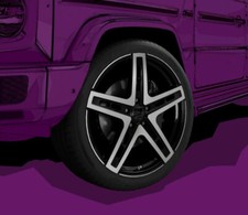 20 Zoll WH38 Felgen für Mercedes GL GLS M ML R Klasse X166 W164 W166 W251 V251